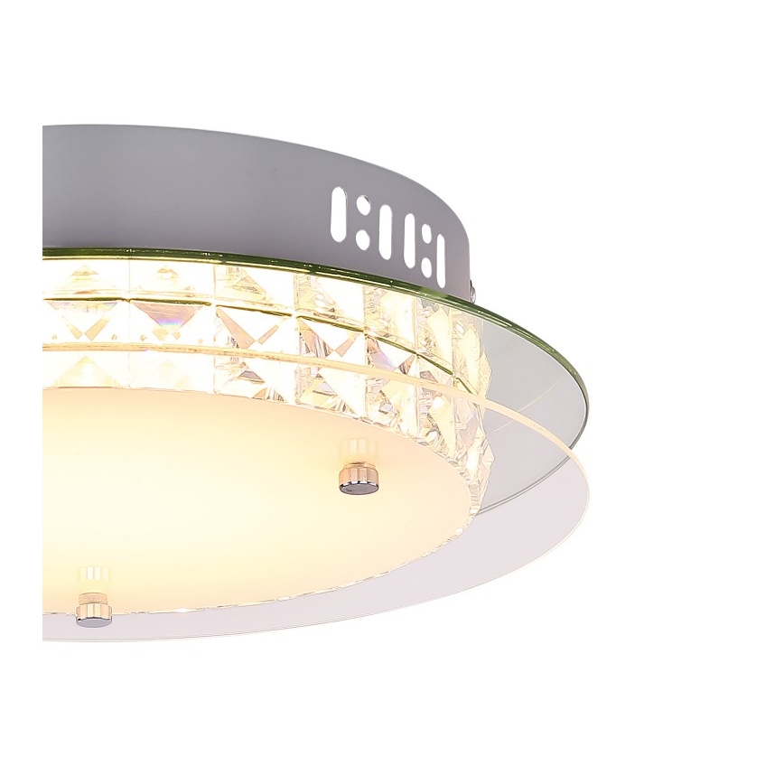 Globo - LED Kristály mennyezeti lámpa LED/18W/230V