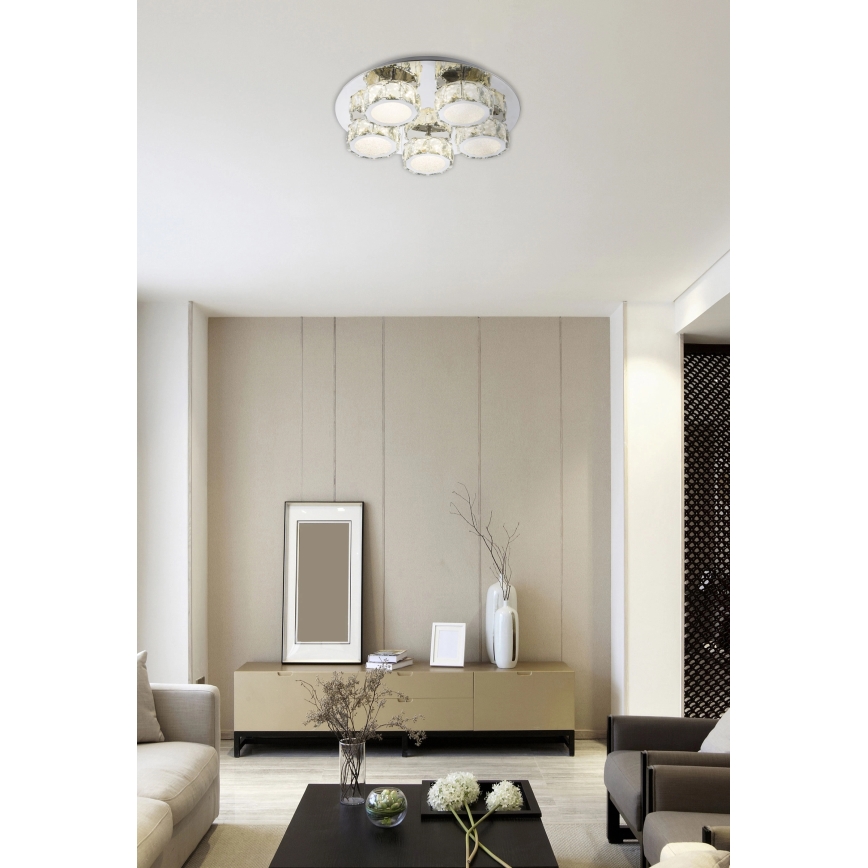 Globo - LED Dimmelhető mennyezeti lámpa LED/40W/230V 4000K átm. 40 cm