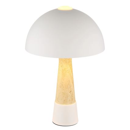 Globo - krémszínű asztali lámpa 1xE27ILLU/40W/230V