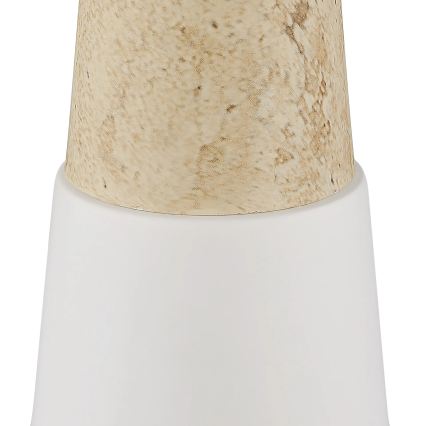 Globo - krémszínű asztali lámpa 1xE27ILLU/40W/230V