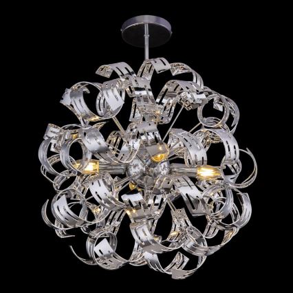 Globo 51505-4D - Csillár rúdon LUGGO 4xE14/40W/230V