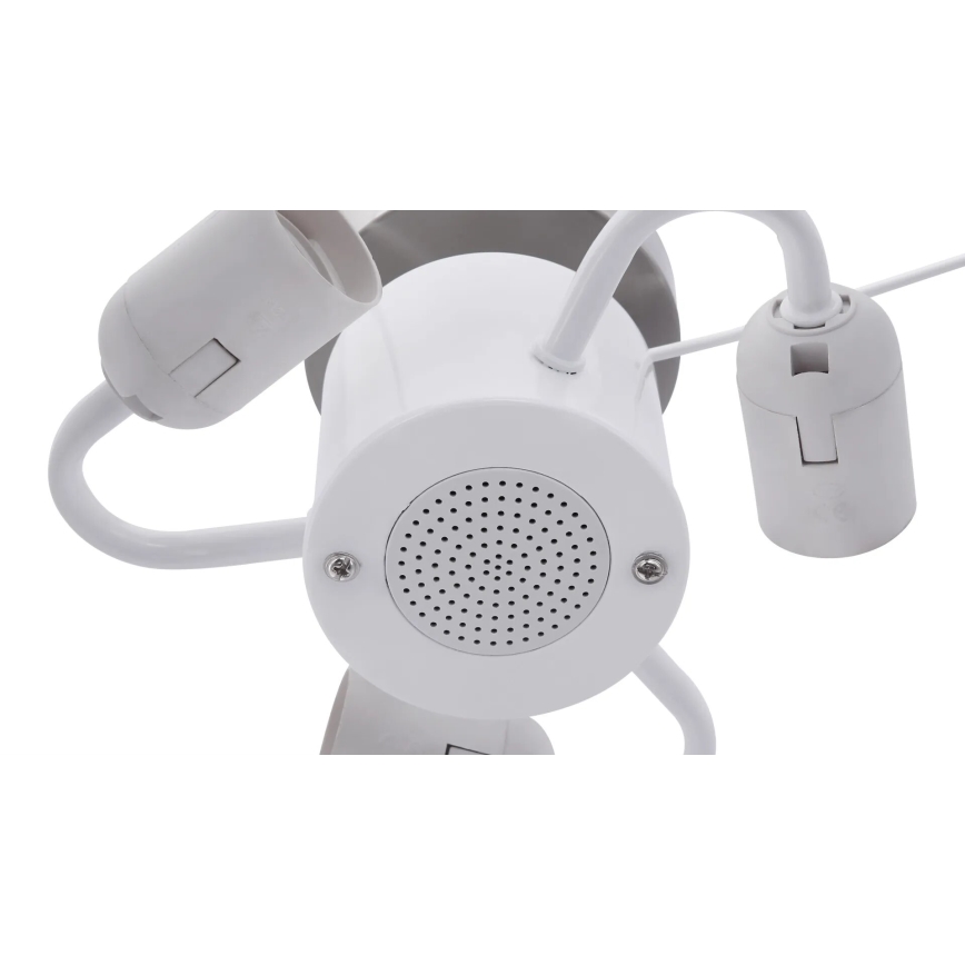 Globo 54004DL - Mennyezeti lámpa hangszóróval THERESA 3xE27/40W/230V