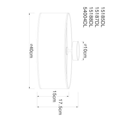 Globo 54004DL - Mennyezeti lámpa hangszóróval THERESA 3xE27/40W/230V