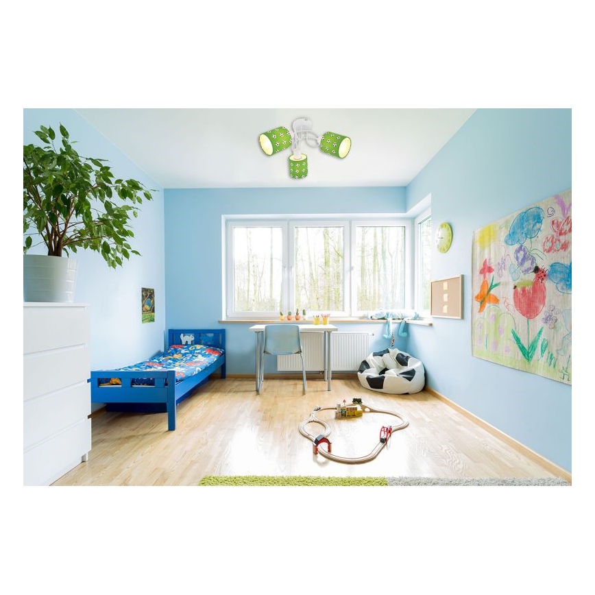 Globo 54009-3 - Gyerek csillár LEMMI 3xE14/15W/230V