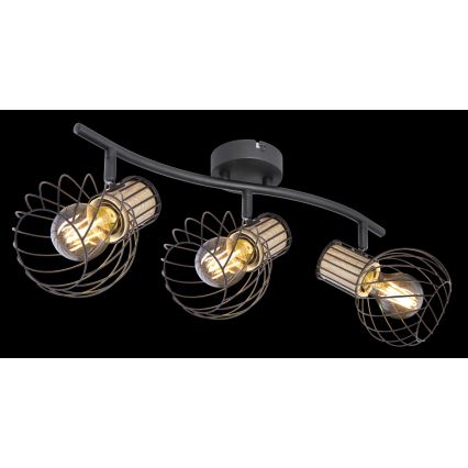 Globo - Spotlámpa 3×E27/40W/230V