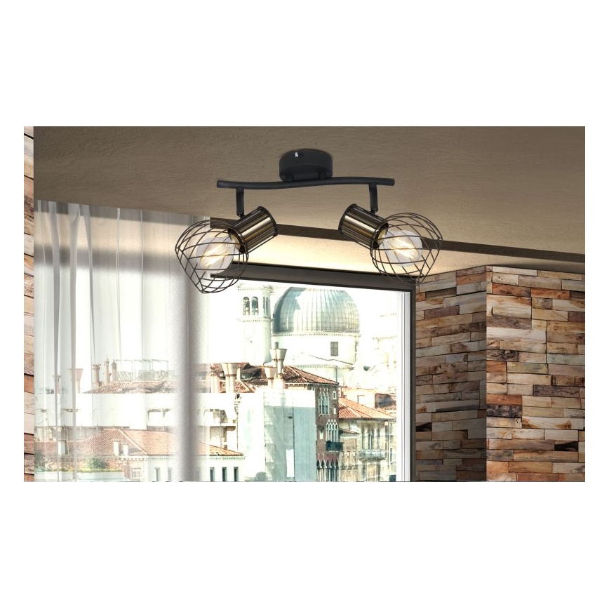 Globo - Spotlámpa 2xE27/40W/230V