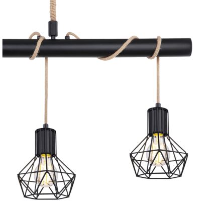 Globo - Csillár zsinóron 4xE27/60W/230V