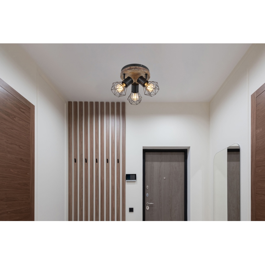 Globo - Spotlámpa 3xE27/60W/230V