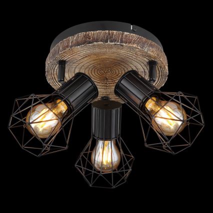 Globo - Spotlámpa 3xE27/60W/230V