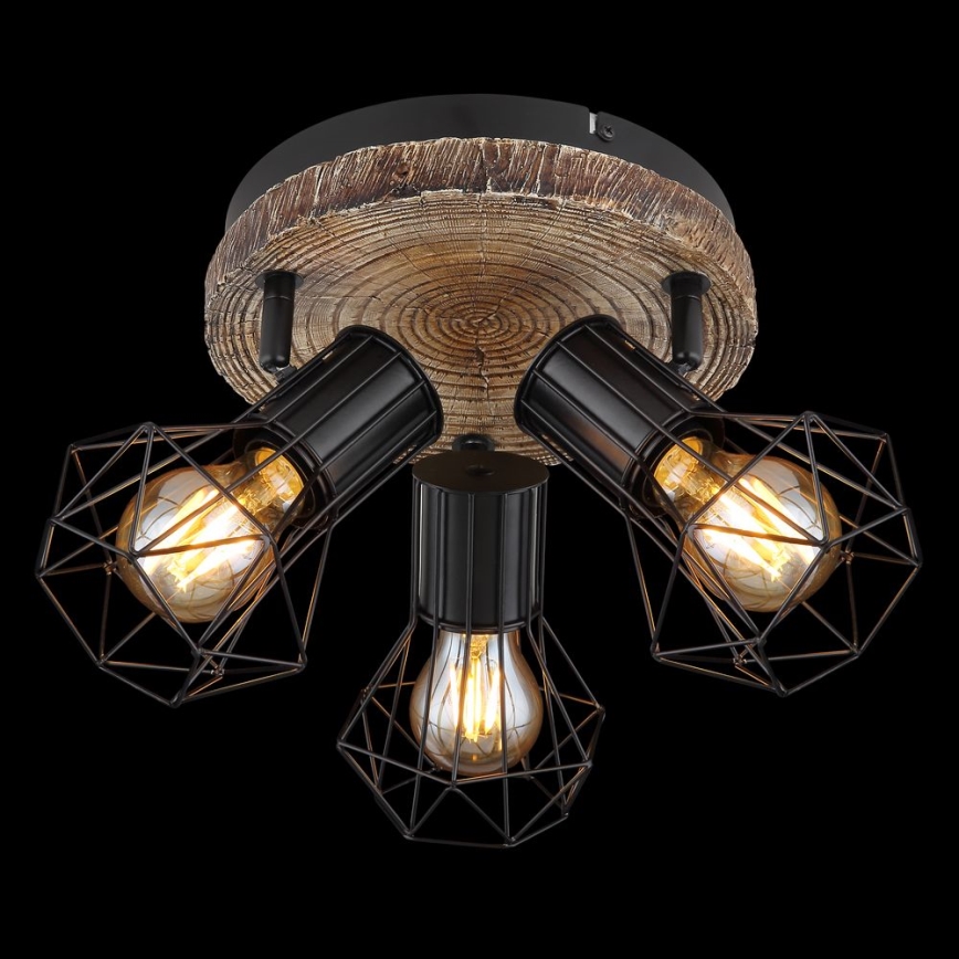 Globo - Spotlámpa 3xE27/60W/230V