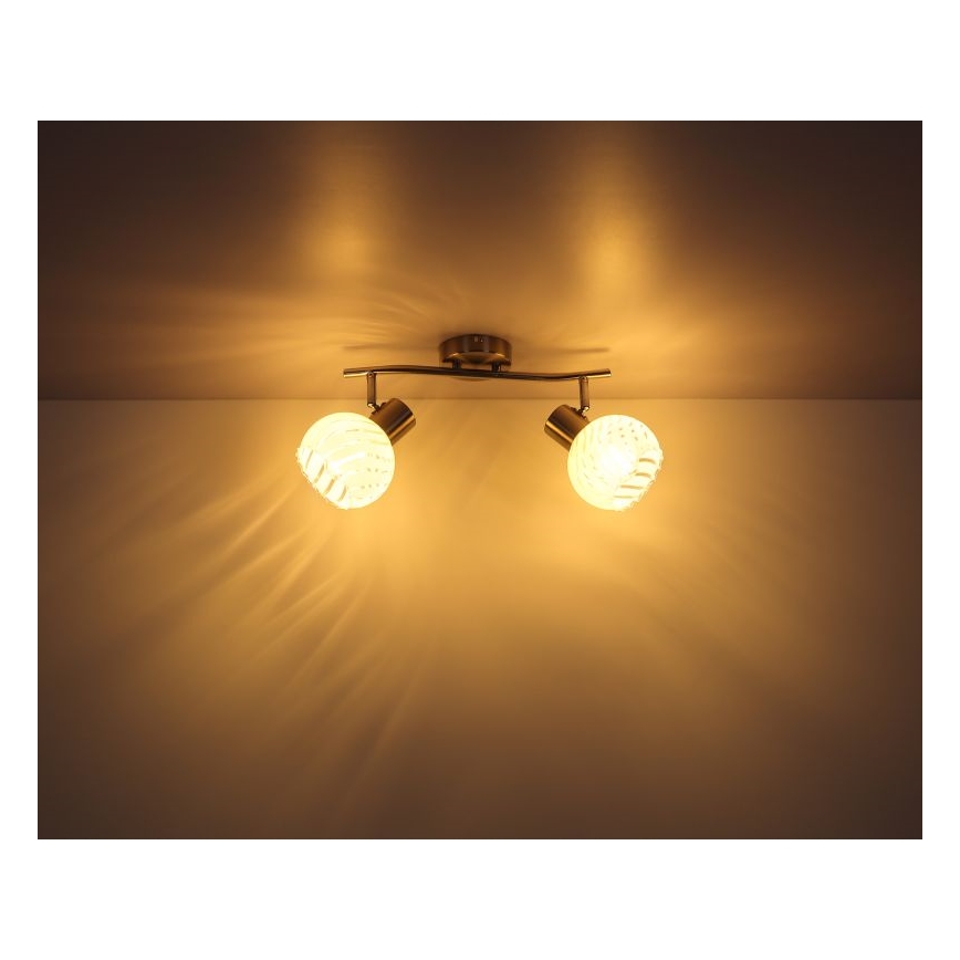 Globo - Spotlámpa 2xE27/40W/230V