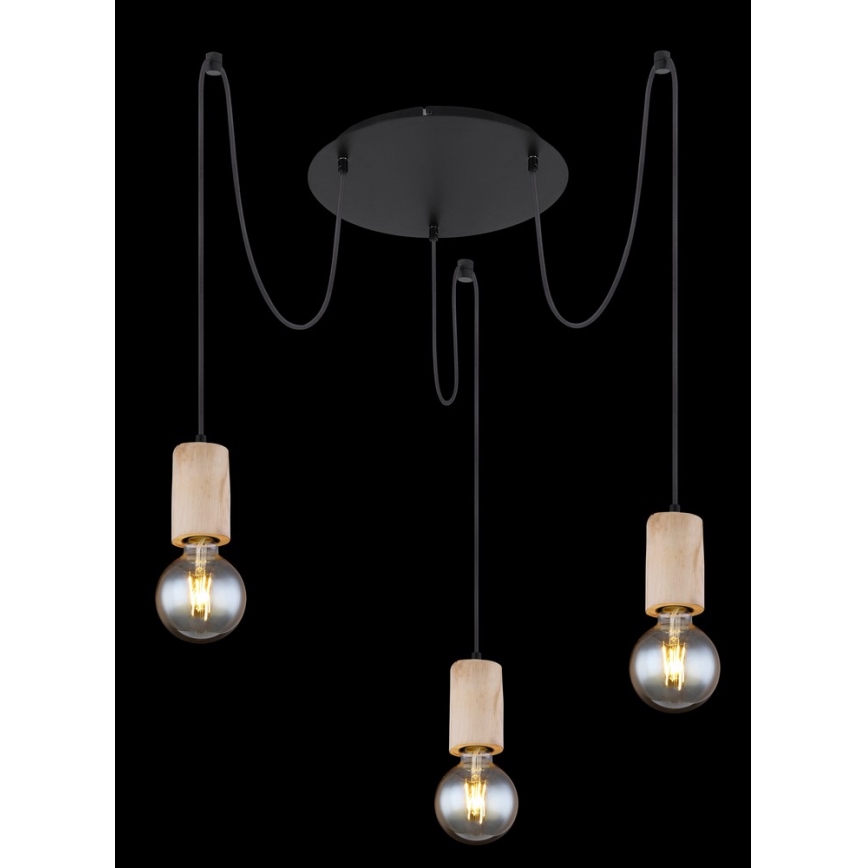 Globo - Csillár zsinóron 3xE27/60W/230V pók