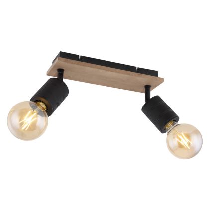 Globo - Spotlámpa 2xE27/60W/230V nyárfa