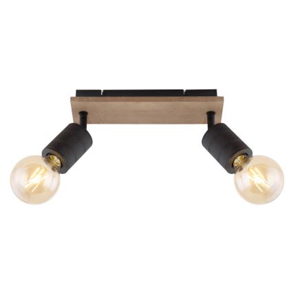 Globo - Spotlámpa 2xE27/60W/230V nyárfa