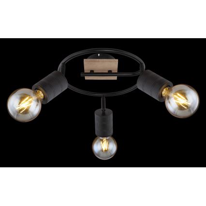 Globo - Spotlámpa 3xE27/60W/230V nyárfa