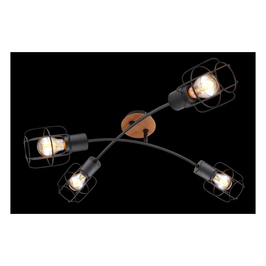 Globo - Mennyezeti, felületre szerelhető csillár 4xE27/40W/230V