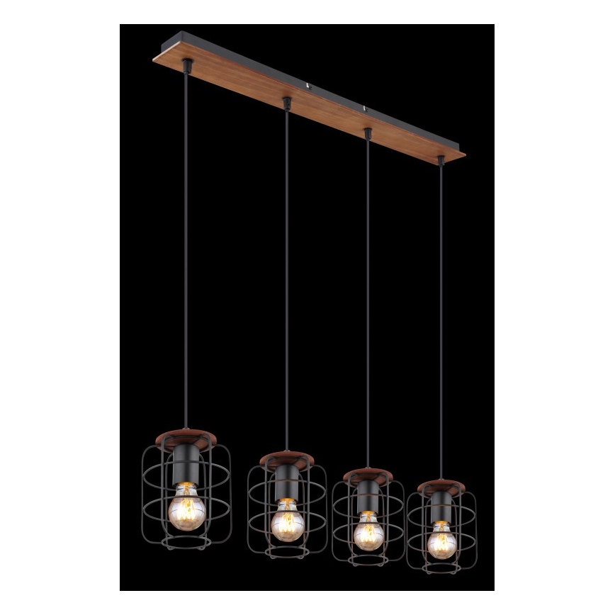 Globo - Kábeles csillár 4xE27/40W/230V