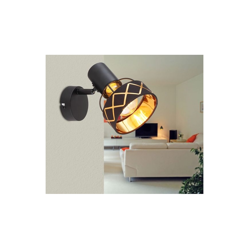 Globo 54040-1 - Fali spotlámpa BLANCA 1xE27/40W/230V