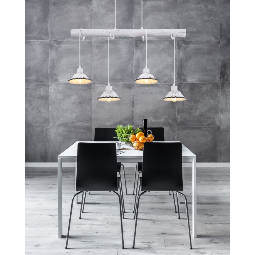 Globo - Csillár zsinóron 4xE27/40W/230V