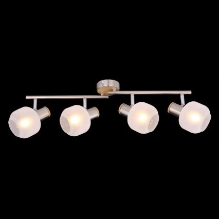 Globo 54302-4 - Spotlámpa LOGGI 4xE14/40W/230V