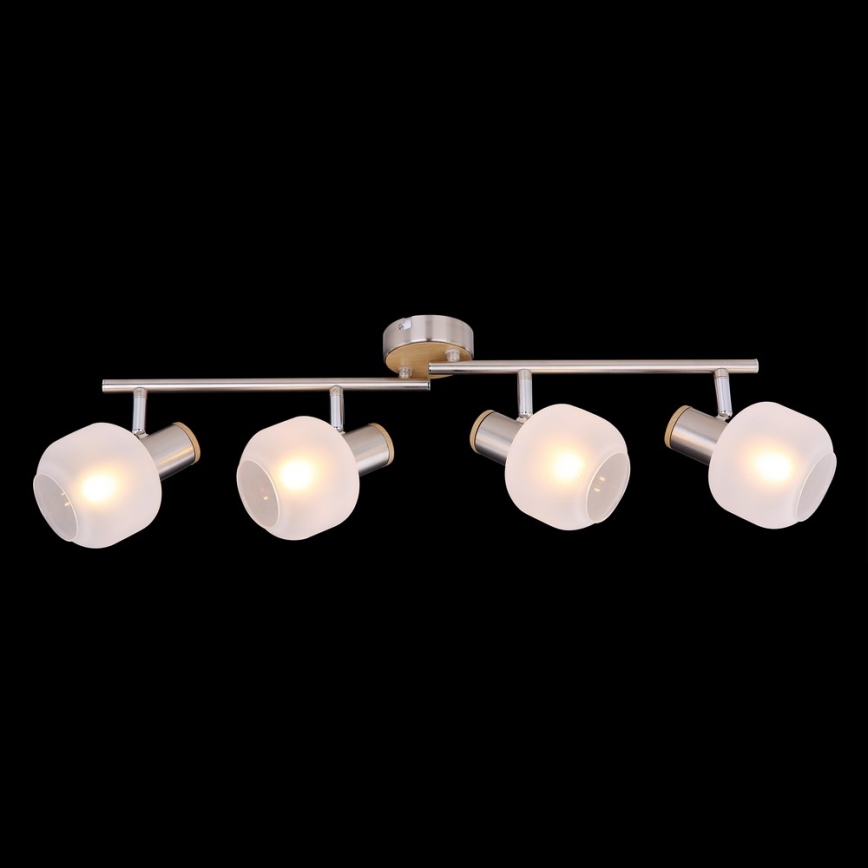 Globo 54302-4 - Spotlámpa LOGGI 4xE14/40W/230V