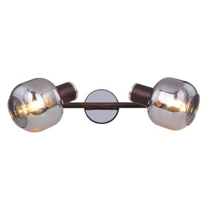 Globo 54303-2 - Spotlámpa PALLO 2xE14/40W/230V