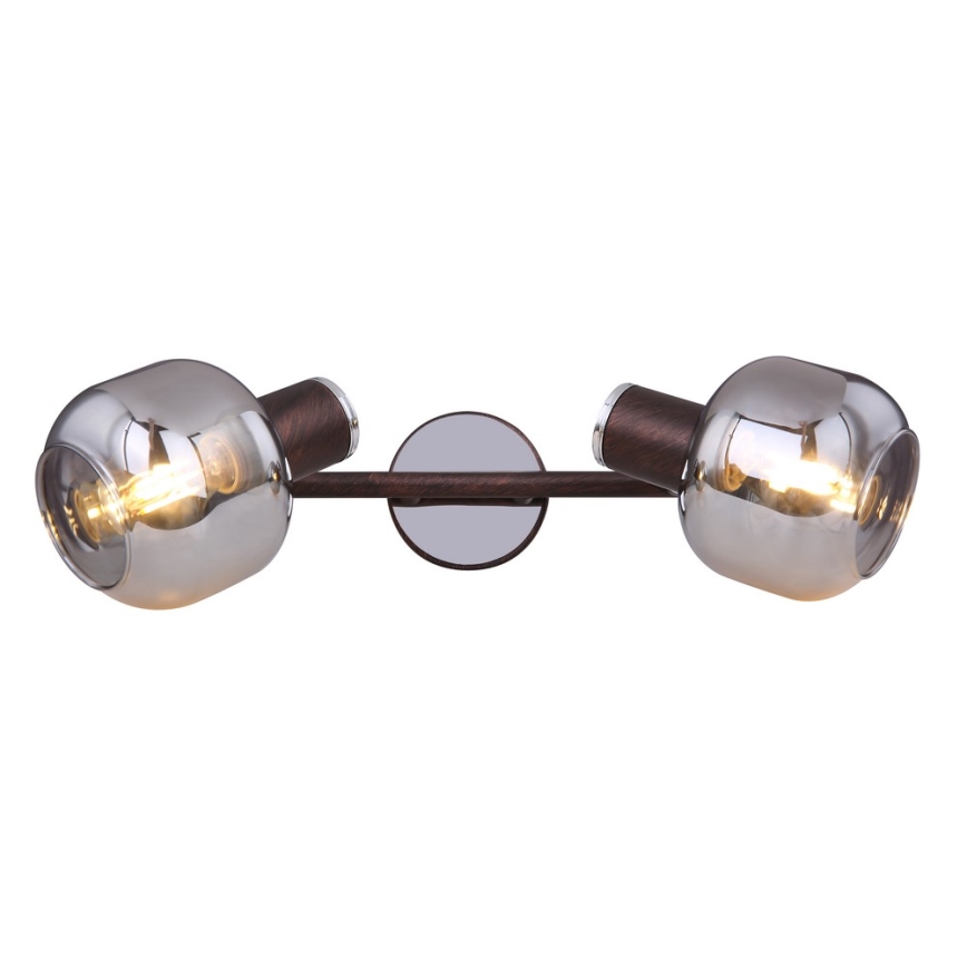 Globo 54303-2 - Spotlámpa PALLO 2xE14/40W/230V