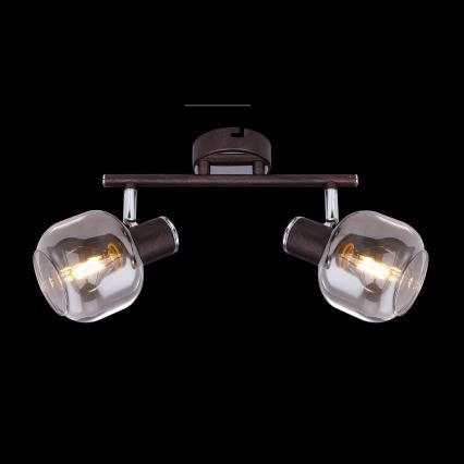 Globo 54303-2 - Spotlámpa PALLO 2xE14/40W/230V