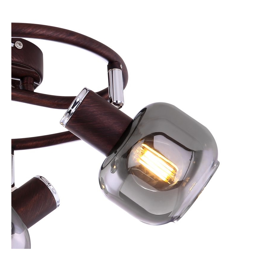 Globo 54303-3 - Spotlámpa PALLO 3xE14/40W/230V