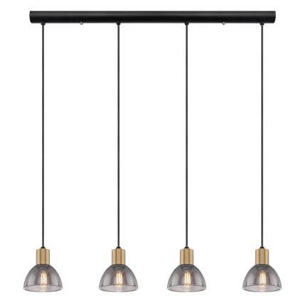 Globo 54305-4H - Csillár zsinóron JAY 4xE14/25W/230V