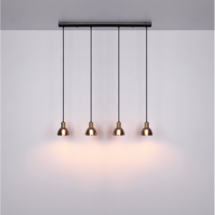 Globo 54305-4H - Csillár zsinóron JAY 4xE14/25W/230V