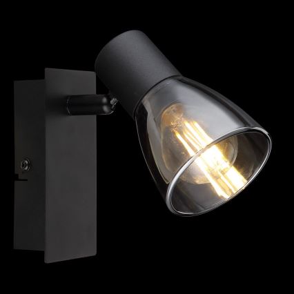 Globo - Fali spotlámpa 1xE14/40W/230V fekete
