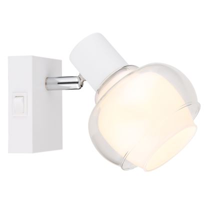 Globo - Fali spotlámpa 1xE14/40W/230V fehér