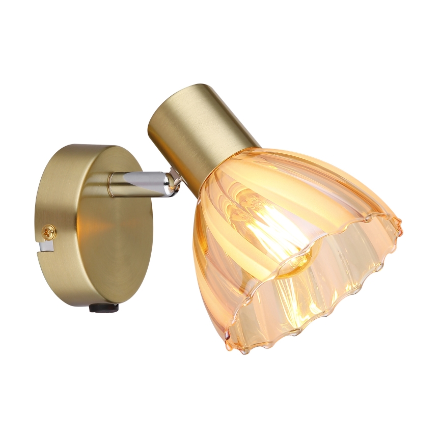 Globo - Fali spotlámpa 1xE14/40W/230V arany