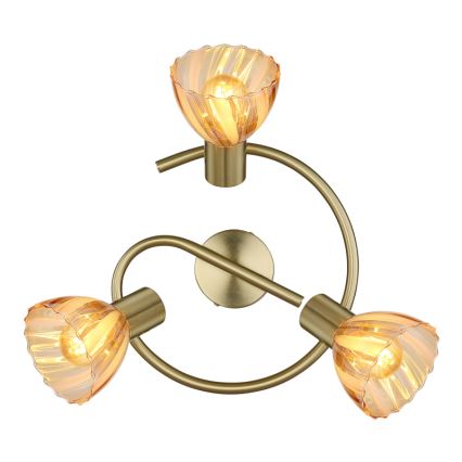 Globo - Spotlámpa 3xE14/40W/230V arany