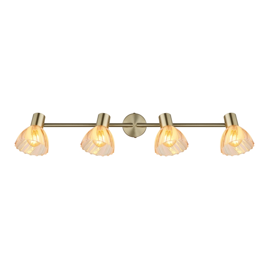 Globo - Spotlámpa 4xE14/40W/230V arany