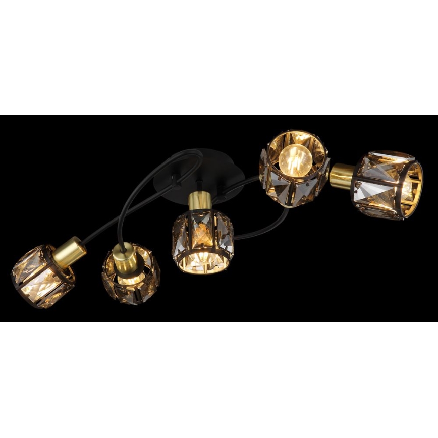 Globo - Felületre szerelhető csillár 5xE14/40W/230V