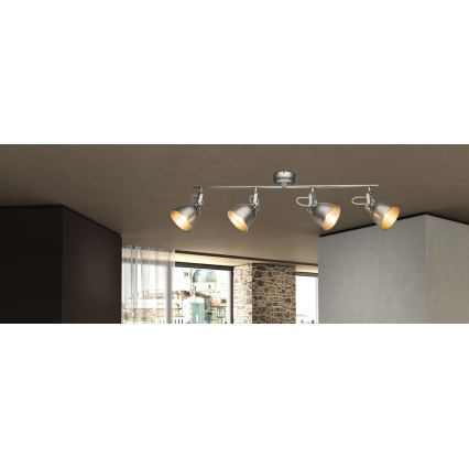 Globo - Spotlámpa 4xE14/40W/230V