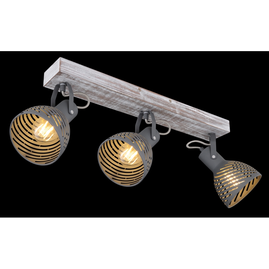 Globo - Spotlámpa 3xE27/40W/230V