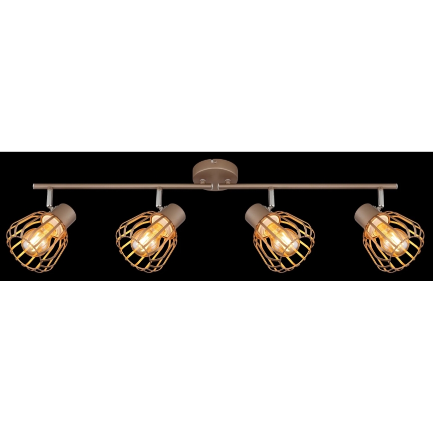 Globo - 4x E27 spotlámpatest, 40W, 230V