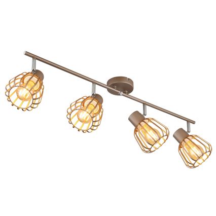 Globo - 4x E27 spotlámpatest, 40W, 230V