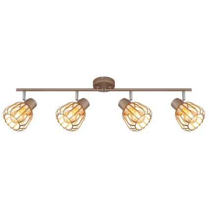 Globo - 4x E27 spotlámpatest, 40W, 230V