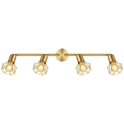 Globo - spotlámpa 4xE14/40W/230V arany