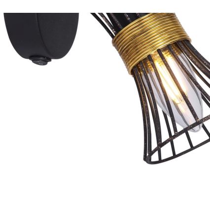 Globo 54814-1 - Fali spotlámpa PURRA 1xE14/40W/230V