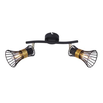 Globo 54814-2 - Spotlámpa PURRA 2xE14/40W/230V