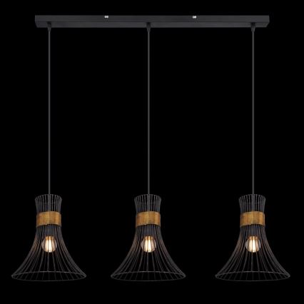 Globo 54814-3H - Csillár zsinóron PURRA 3xE27/60W/230V