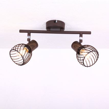 Globo 54817-2 - Spotlámpa ISABELLE 2xE14/40W/230V