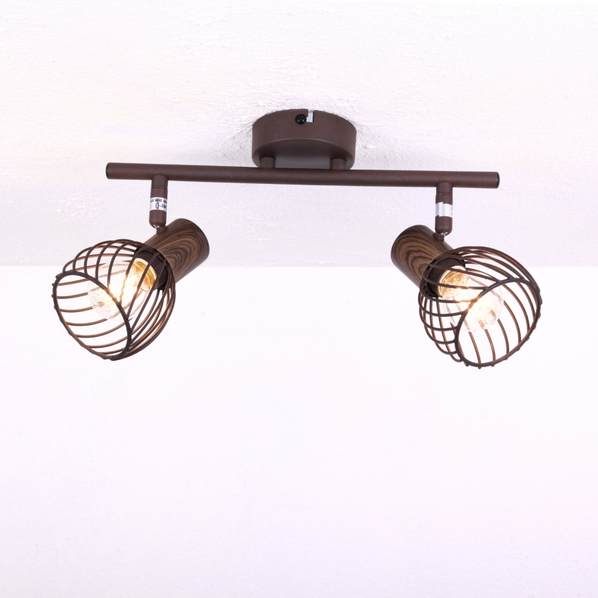 Globo 54817-2 - Spotlámpa ISABELLE 2xE14/40W/230V