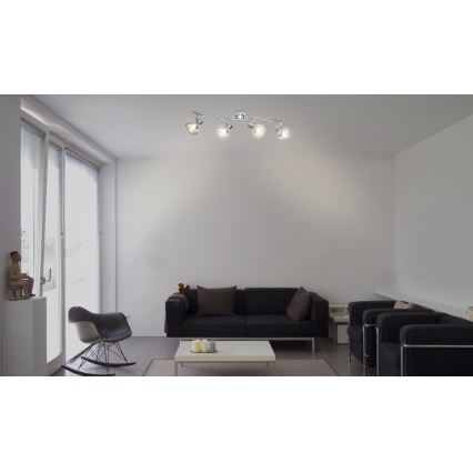 Globo - Spotlámpa 4xE14/40W/230V