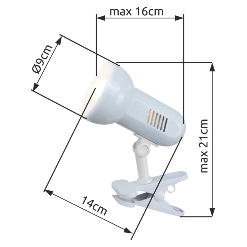 Globo 5496 - Asztali lámpa BASIC 1xE27/40W